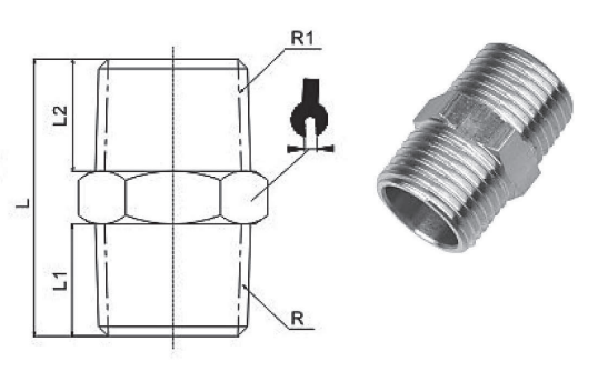 Brass Connection Fittings QT BB Brass Connection Fittings QT BB